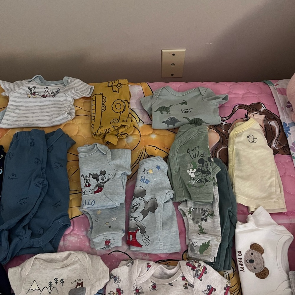 Amazing Preemie lot! NWOT 50 pieces in total! Most never worn!